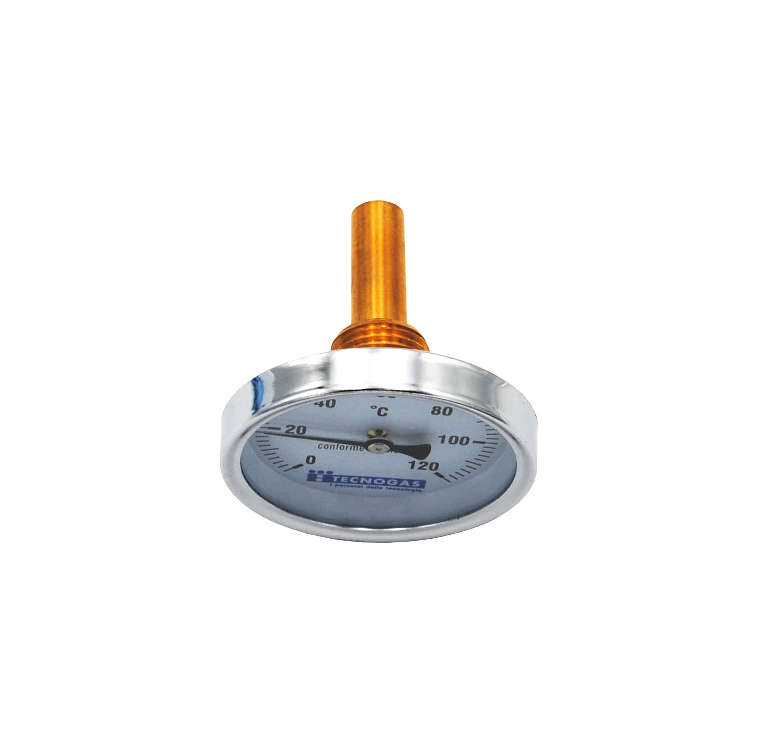 TECNOGAS SRL TGS00000R02896 TERMOMETRO BIMET. -30/50 POST.D.80 GAMBO