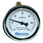 TECNOGAS SRL - TGS00000R02959 TERMOMETRO BIMET.0/120 POST.D.80 GAMBO 1