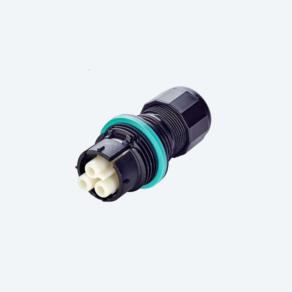 TECHNO SRL TLHTHB.384.R1A CONNECTOR SOCKET 3P SCREW D7-12 IP68