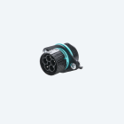 TECHNO SRL - TLHTHB.387.C5A MINI-CONNECTOR PANEL PLUG 5P SCREW IP68