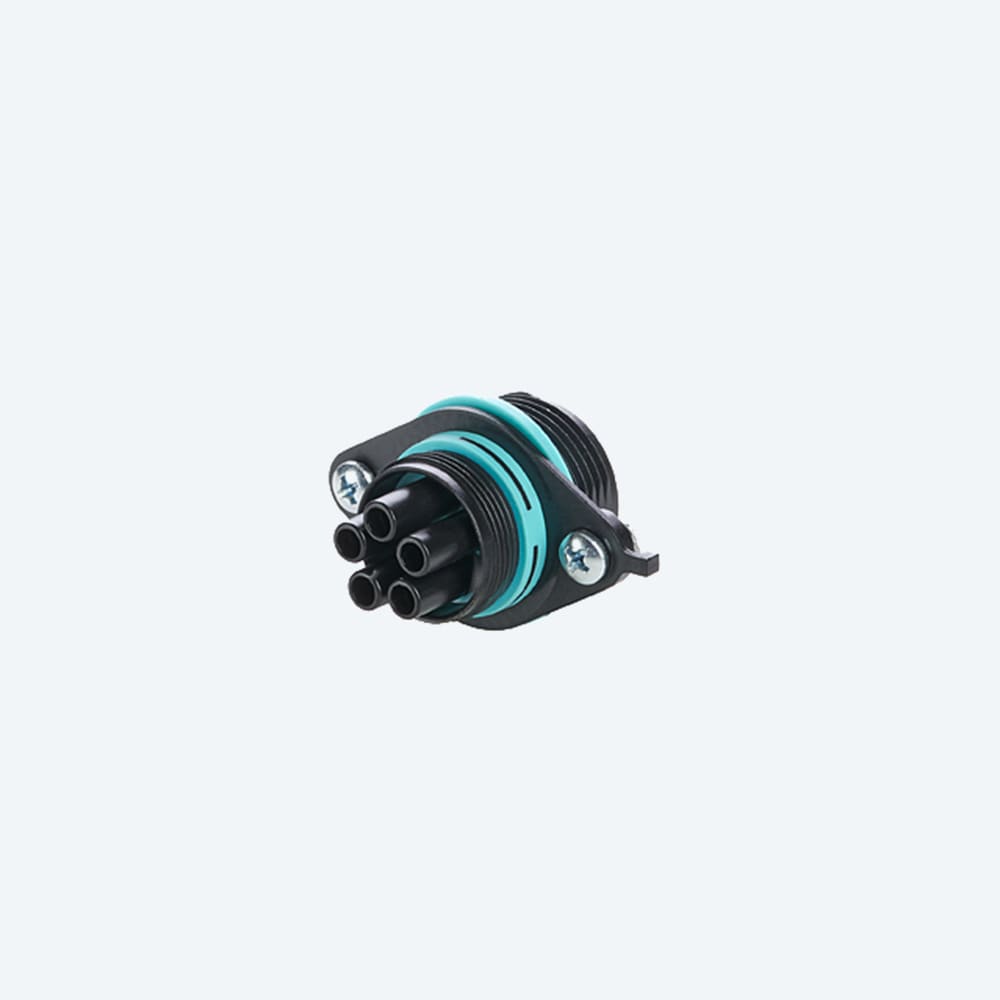 TECHNO SRL TLHTHB.387.D5E MINI-CONNECT PANEL SOCKET 5P SCREW IP68