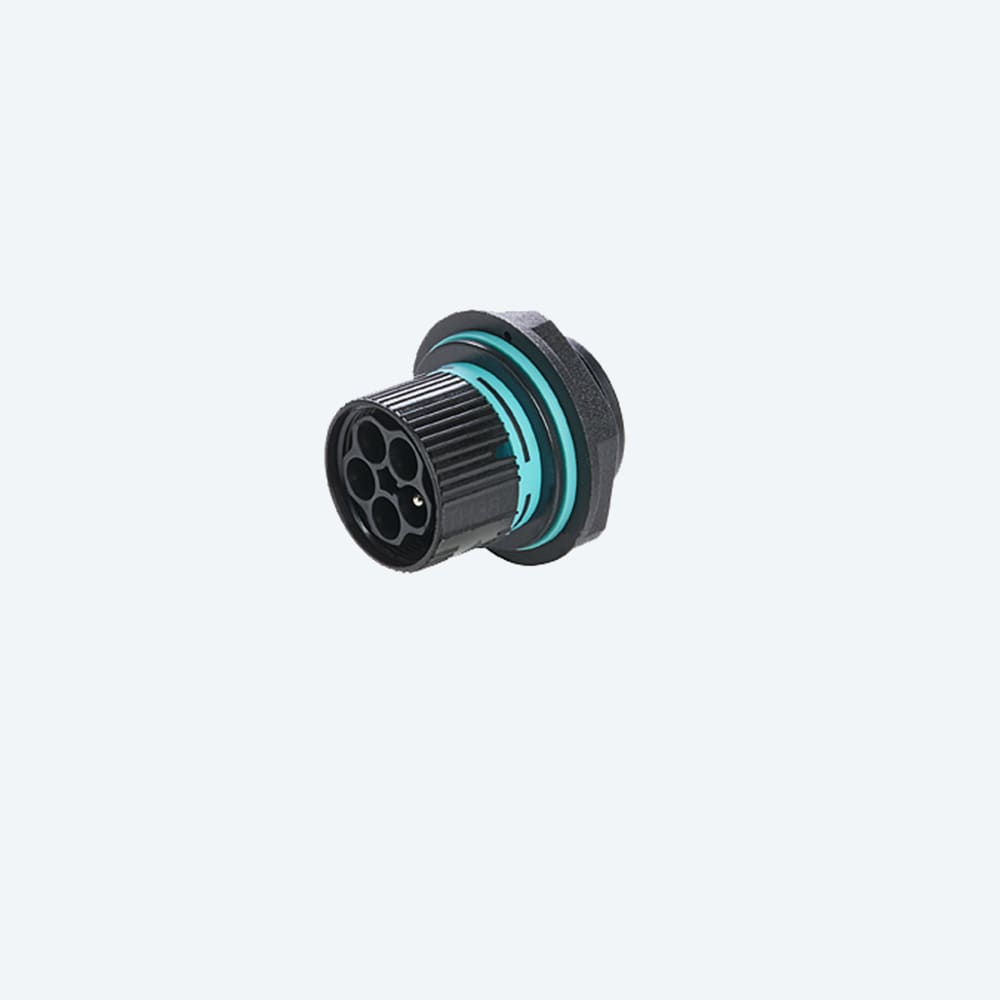 TECHNO SRL TLHTHB.387.E5A MINI-CONNECTOR PLUG PANEL 5P SCREW IP68