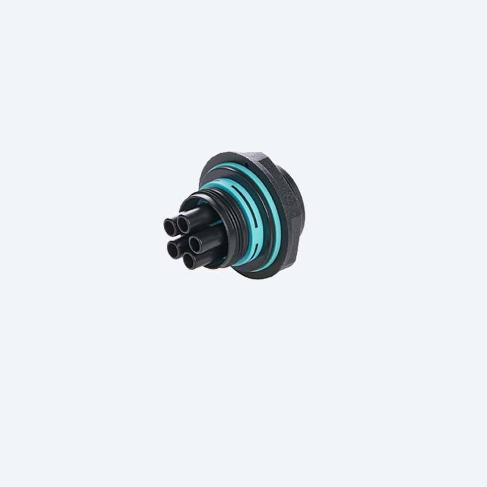TECHNO SRL TLHTHB.387.F5A MINI-CONNECT SOCKET PANEL 5P SCREW IP68