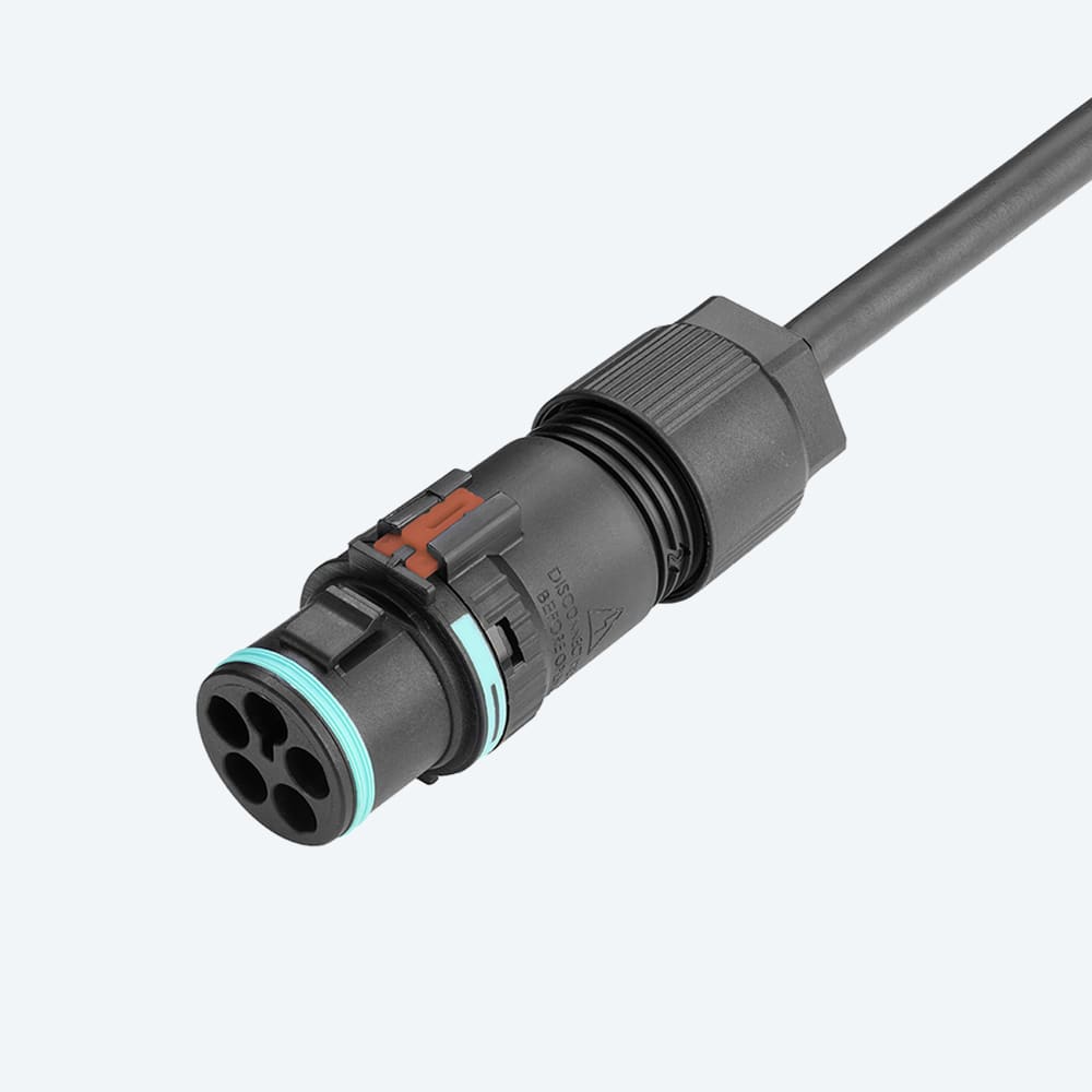 TECHNO SRL TLHTHS.389.A4E CONNECTOR PLUG 4P SCREWLESS 1-2-L-N-PE