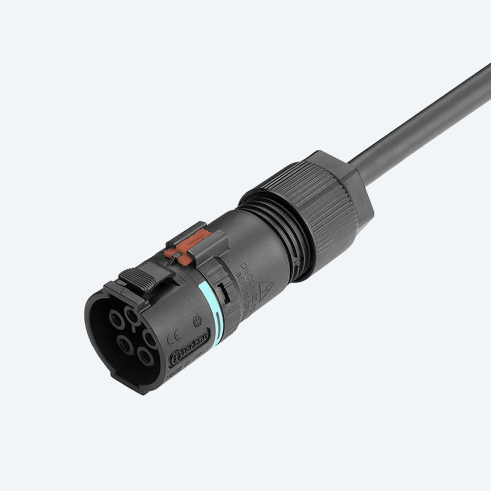 TECHNO SRL TLHTHS.389.B4E CONNECTOR SOCKET 4P SCREWLESS 1-2-L-N-P