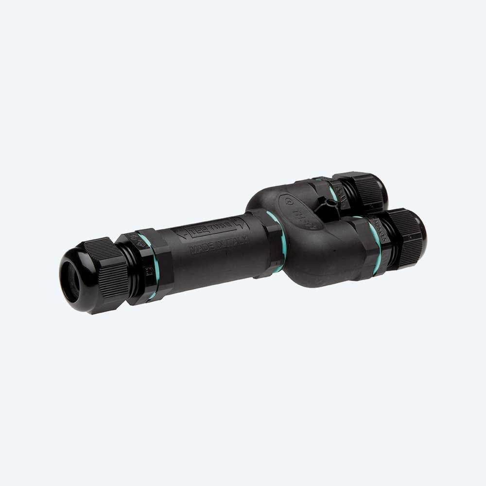 TECHNO SRL TLHTHB.399.D2C JUNCTION CONNECTOR Y 2P WP D8-17 IP68