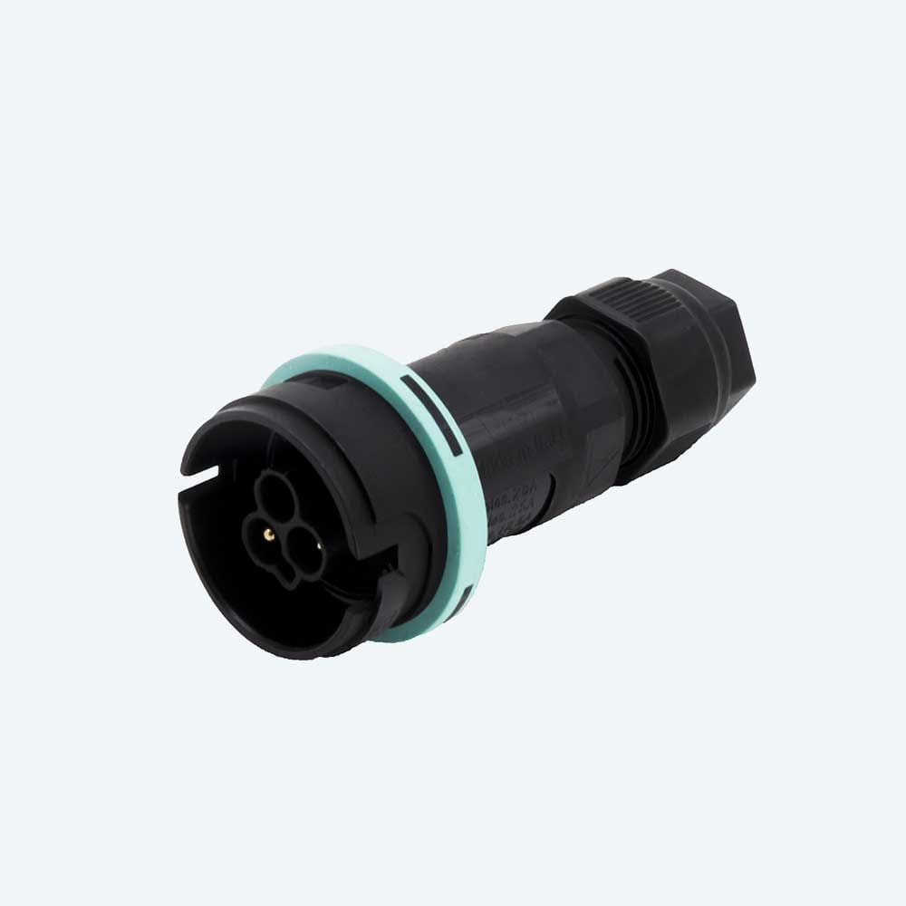 TECHNO SRL TLHTHB.405.A2B CONNECTOR PLUG 3P SCREW D7-14 IP68