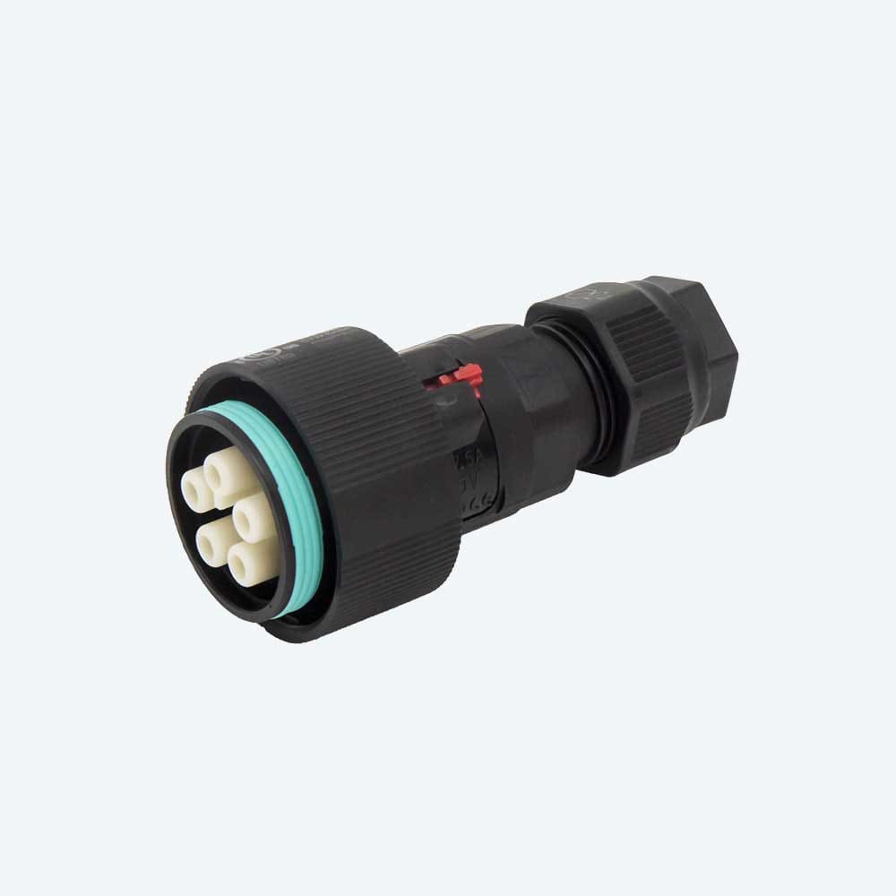 TECHNO SRL TLHTHB.405.B2A CONNECTOR SOCKET 5P SCREW D7-14 IP68