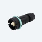 TECHNO SRL TLHTHB.405.C2B CONNECT PLUG/SOCKET 3P SCREW D7-14 IP68