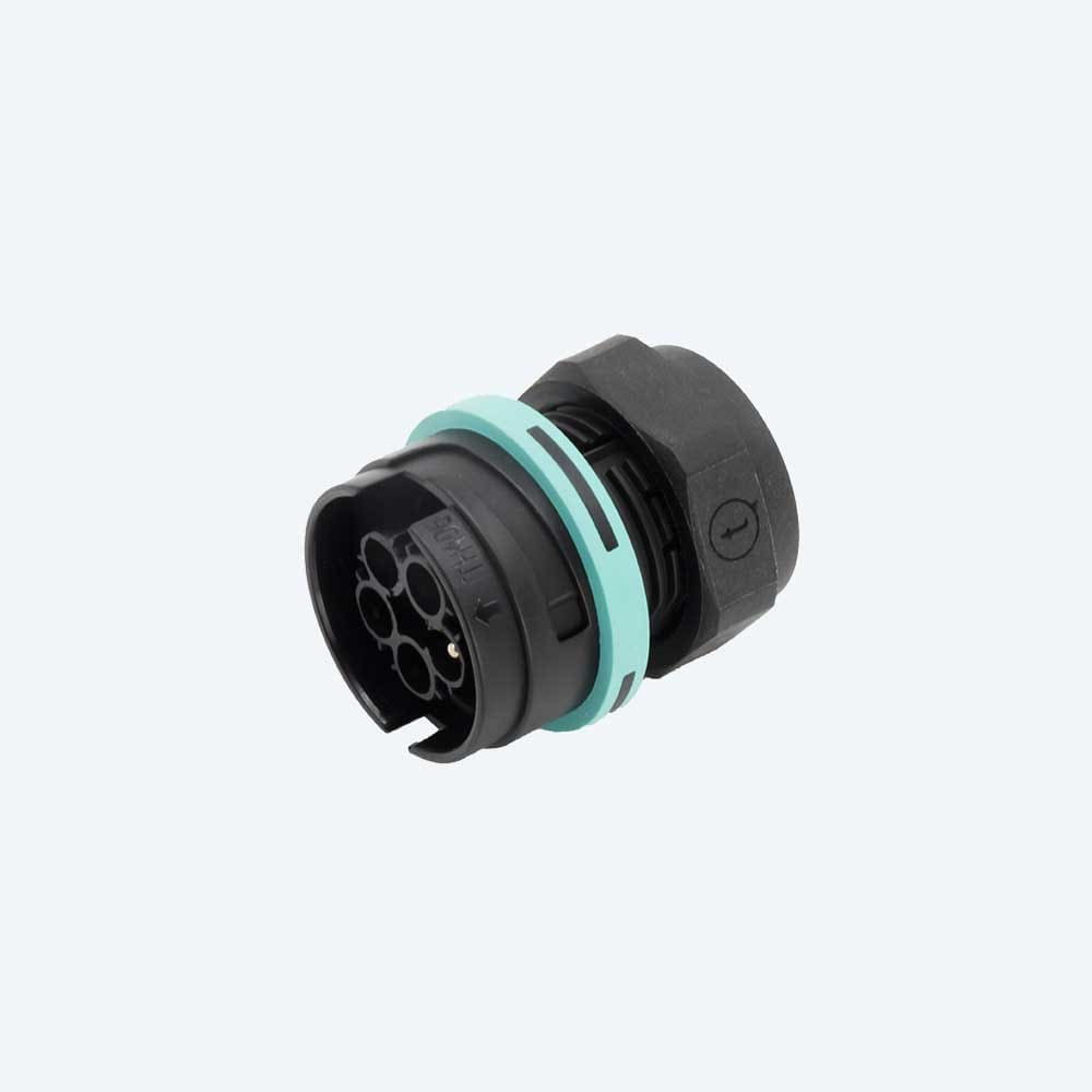 TECHNO SRL TLHTHB.406.A1A CONNECT PANEL PLUG 5P SCREW IP68 NUT
