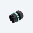 TECHNO SRL TLHTHB.406.A1B CONNECT PANEL PLUG 3P SCREW IP68 NUT