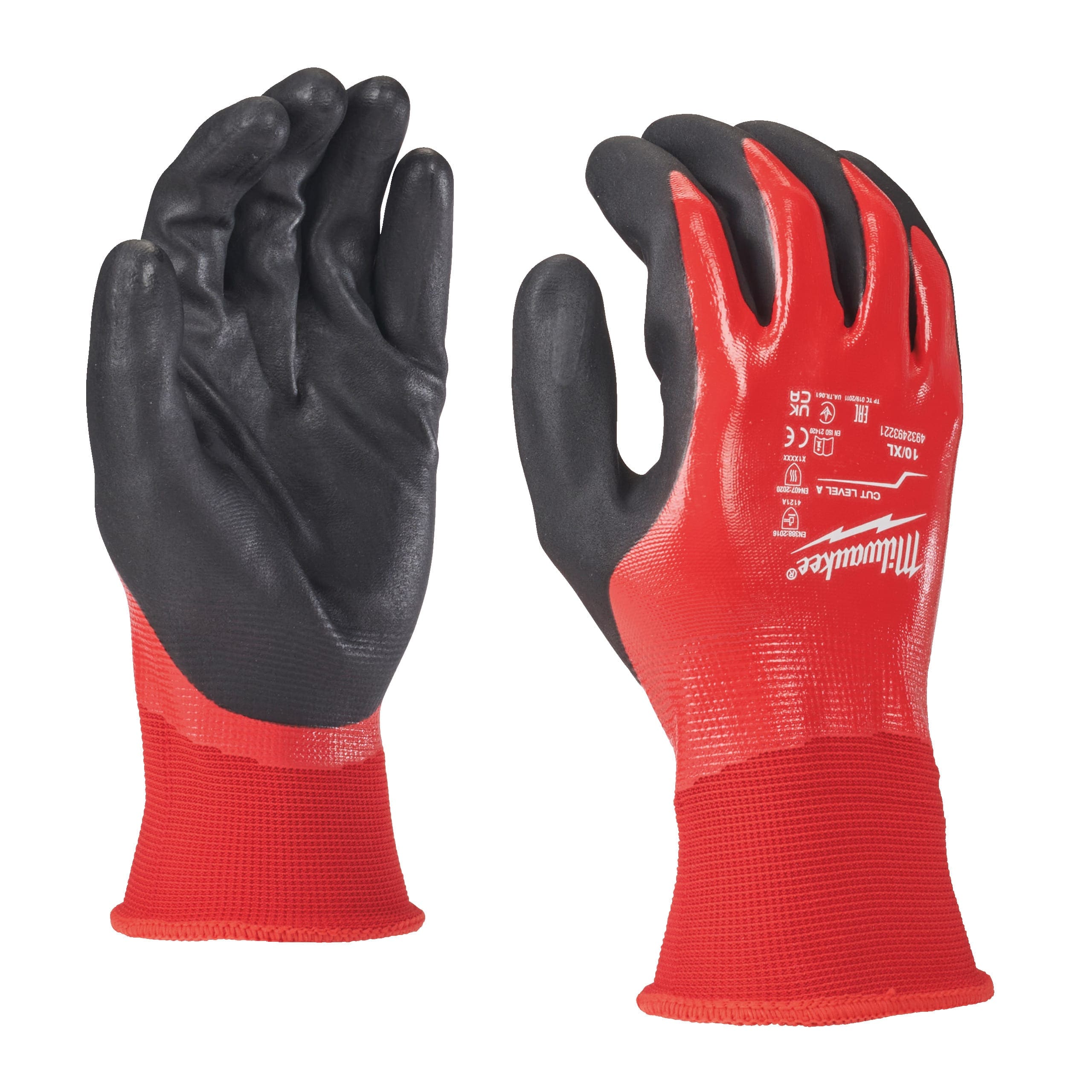 MILWAUKEE - AEG COP4932493221 GUANTI FULLY NITRILE CAT.A-10XL-1PAIO