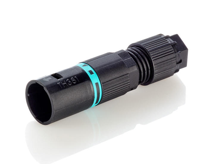 TECHNO SRL - TLHTHB.381.A2B Micro Connettore Spina saferlock 2p Vite D5.8-6.9 IP66/IP68/IP69