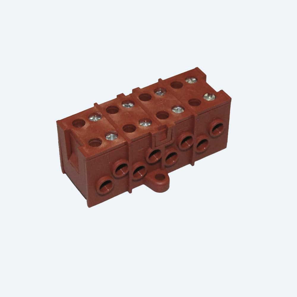 TECHNO SRL TLHTHB.032.A4B.R KIT CURRENT DISTRIBUTOR 4+4P SCREW IP00