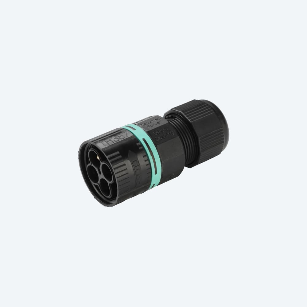 TECHNO SRL TLHTHB.387.A2A MINI-CONNECTOR PLUG 2P SCREW D7-12 IP68