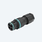 TECHNO SRL - TLHTHB.389.A4EU MINI-CONN PLUG SCREW 4P D7-13 IP66/68 UP