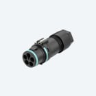 TECHNO SRL TLHTHB.389.A4E CONNECTOR PLUG 4P SCREW 2-3/L-N-PE