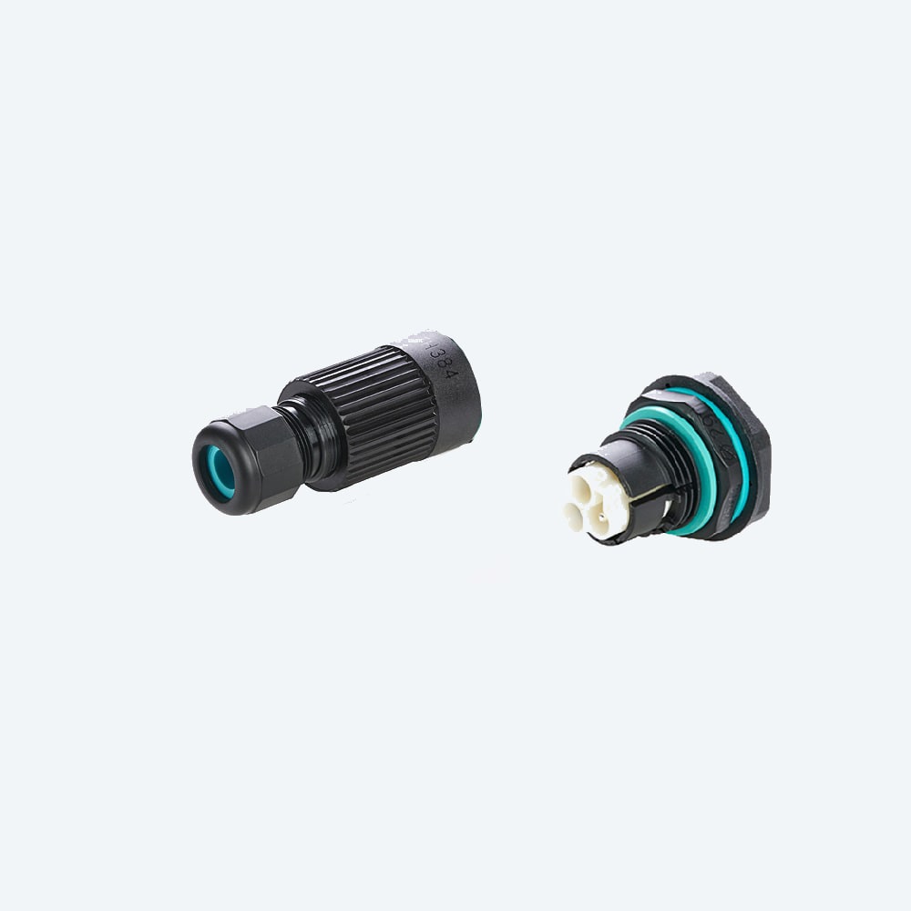 TECHNO SRL - TLHTHR.385.S3A KIT CONNECT PANEL PLUG-SOCKET 3P SCRW IP