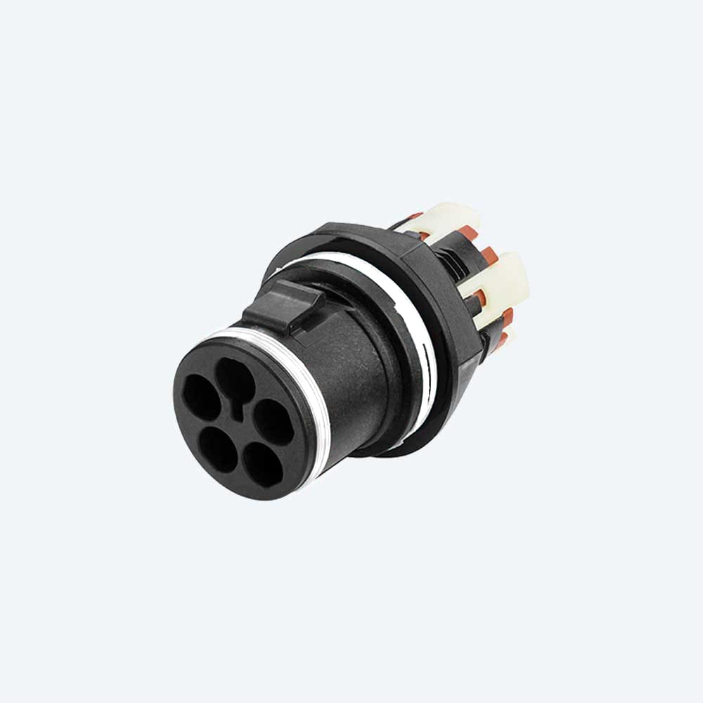 TECHNO SRL TLHTHS.389.L5A CONNECTOR PLUG 5P PANEL M20 SCREWLESS