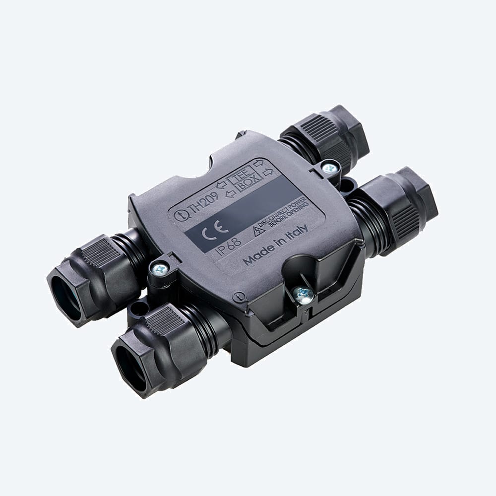 TECHNO SRL - TLHTHB.209.A8A Scatola di derivazione 4 vie 8p Vite D7-13.5 IP66/IP68