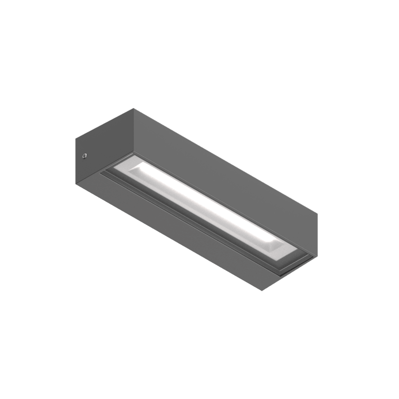 NOVALUX SPA NOX101405.94 TILE: PARETE 2X8W 3/3.5/4K IP65 GRI.ANTR