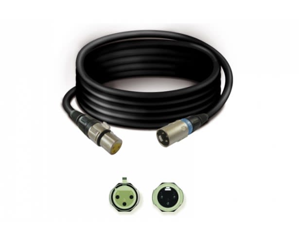 MILAN SRL - MLNTK333 XLR 3 PIN FEMM / XLR 3 PIN MASCHIO