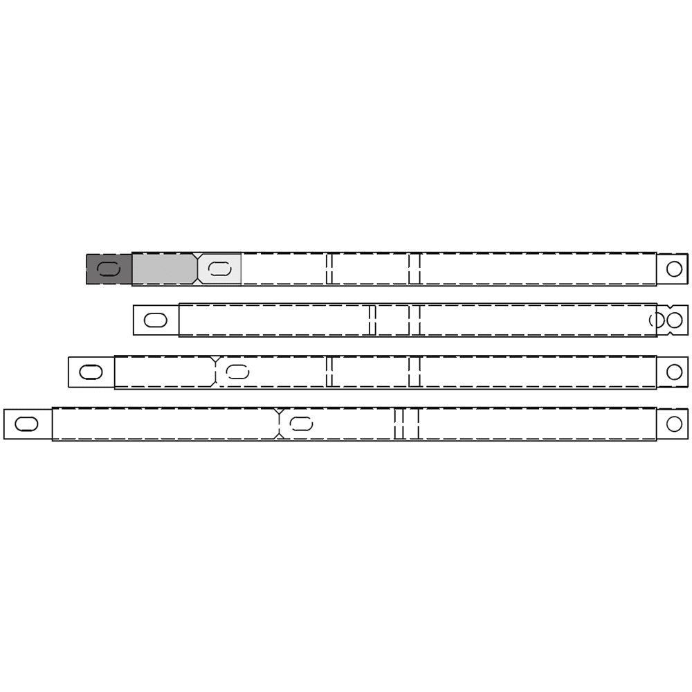BTICINO BTITKC250 KIT COLLEGAM M250 ORIZ BARRE FINO 630A I