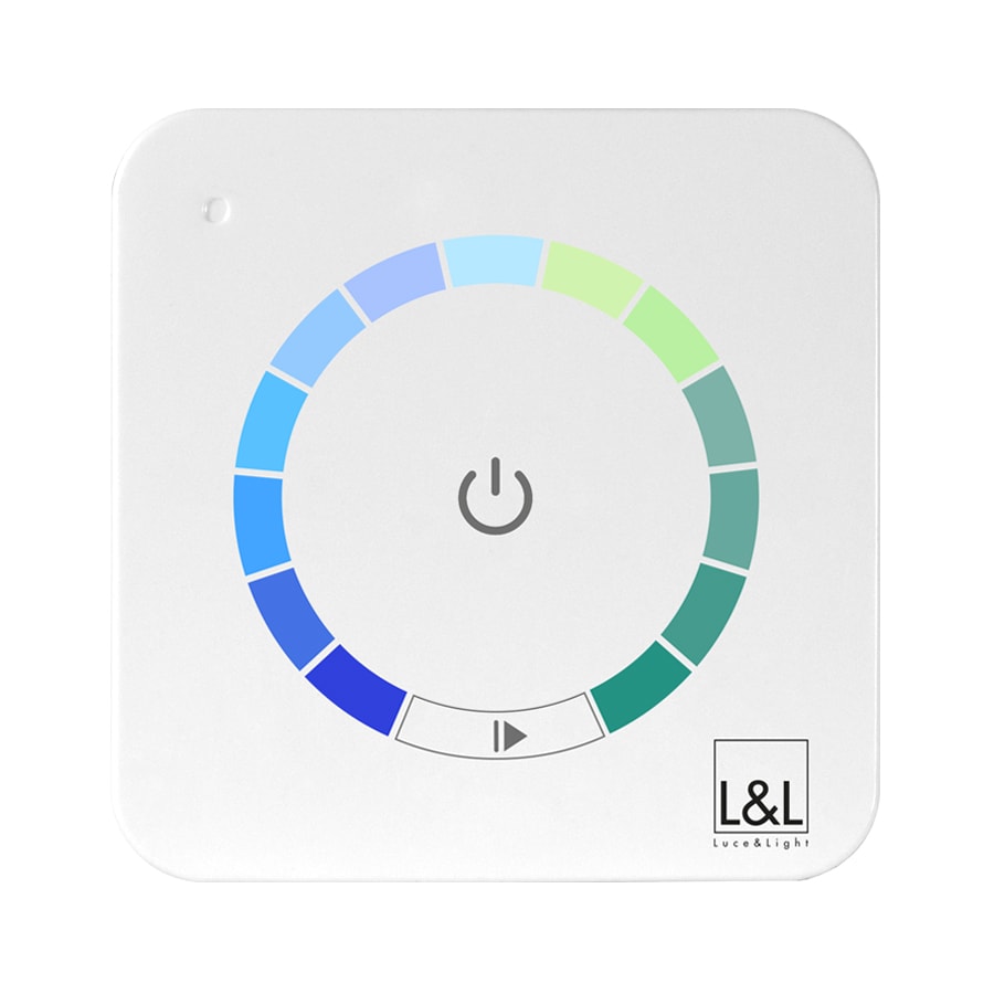 L&L LUCE E LIGHT L<LC10 RADIOCOMANDO TOUCH CRN CIANO DIN. 2 CH