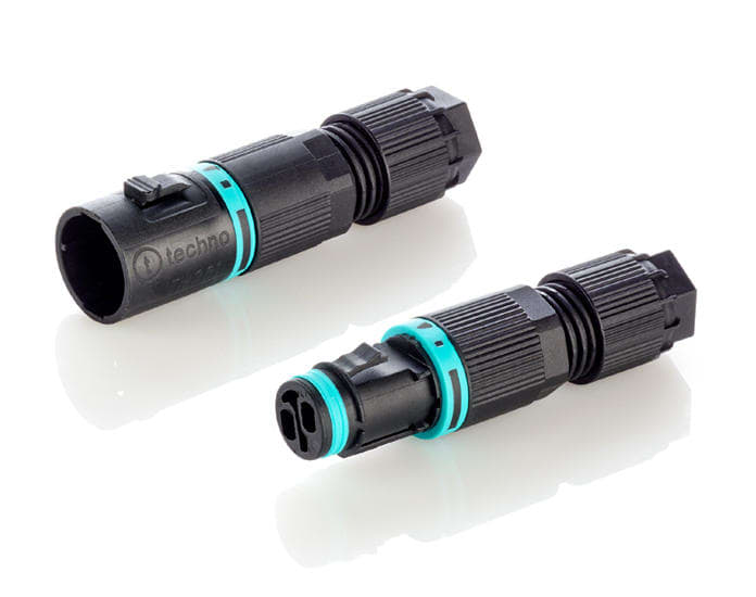 TECHNO SRL TLHTHB.381.A2A.R KIT MICRO-CONNECT PLUG-SOCKET 2P SCREW I