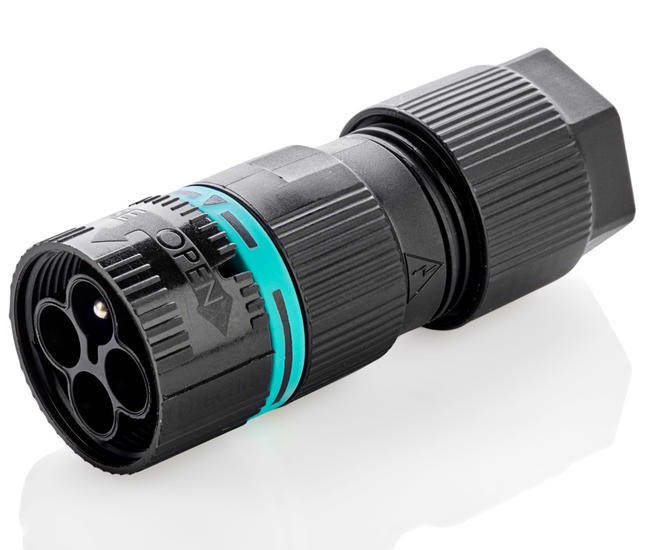 TECHNO SRL TLHTHB.387.A4A.L MINI-CONNECTOR PLUG 4P SCREW D7-13,5 IP6