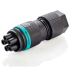 TECHNO SRL TLHTHB.387.B5A.L MINI-CONNECTOR SOCKET 5P SCREW D7-13.5 6
