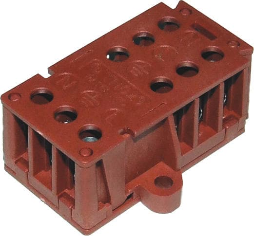 TECHNO SRL TLHTHR.029.S3A KIT CURRENT DISTRIB 3+3P SCW IP00 (5PCS)