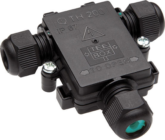 TECHNO SRL - TLHTHR.200.S3M KIT Scatola di derivazione 3 vie 3p Vite D4-9 IP67