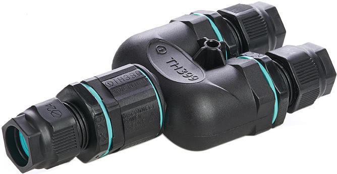 TECHNO SRL - TLHTHR.399.S3C KIT Derivazione 'Y' 3p Vite D6-13.5 IP68