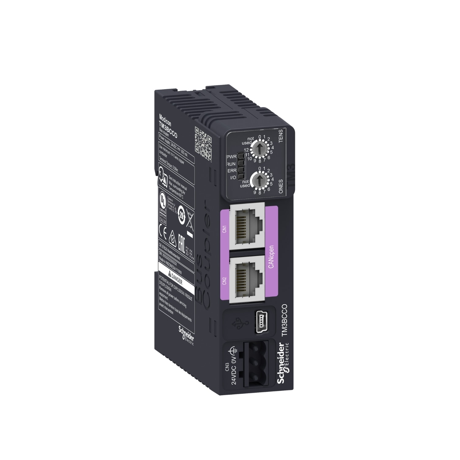 SCHNEIDER ELECTRIC SNRTM3BCCO MODULO CANOPEN FIELDBUS INTERF. TM3