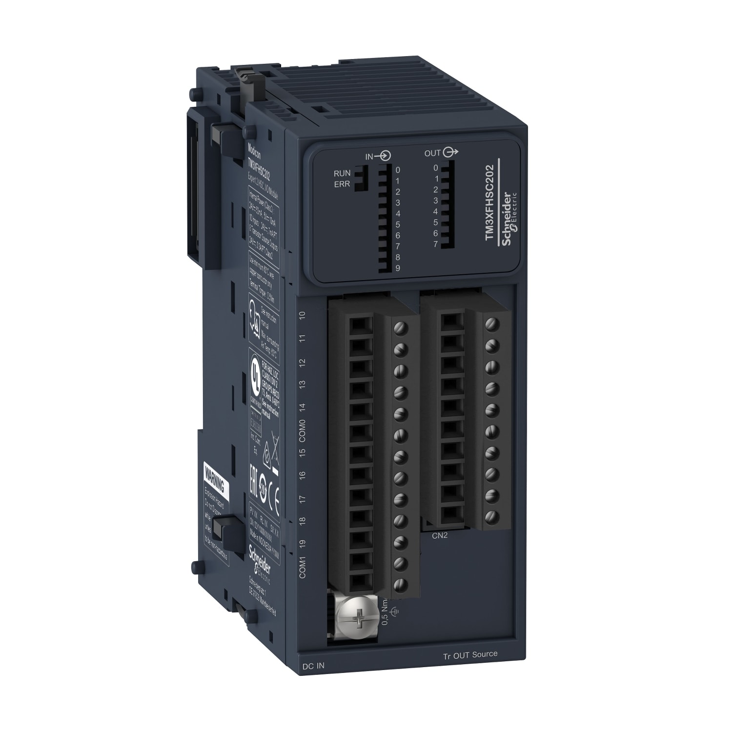SCHNEIDER ELECTRIC - SNRTM3XFHSC202 Modulo conteggio veloce 2 HSC 10 In/ 8 reflex Out + eventi a vite
