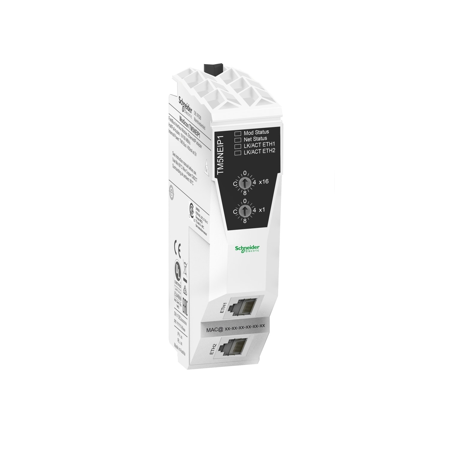 SCHNEIDER ELECTRIC SNRTM5NEIP1 MODULO ETHERNET/IP FIELDBUS INTERF. TM5