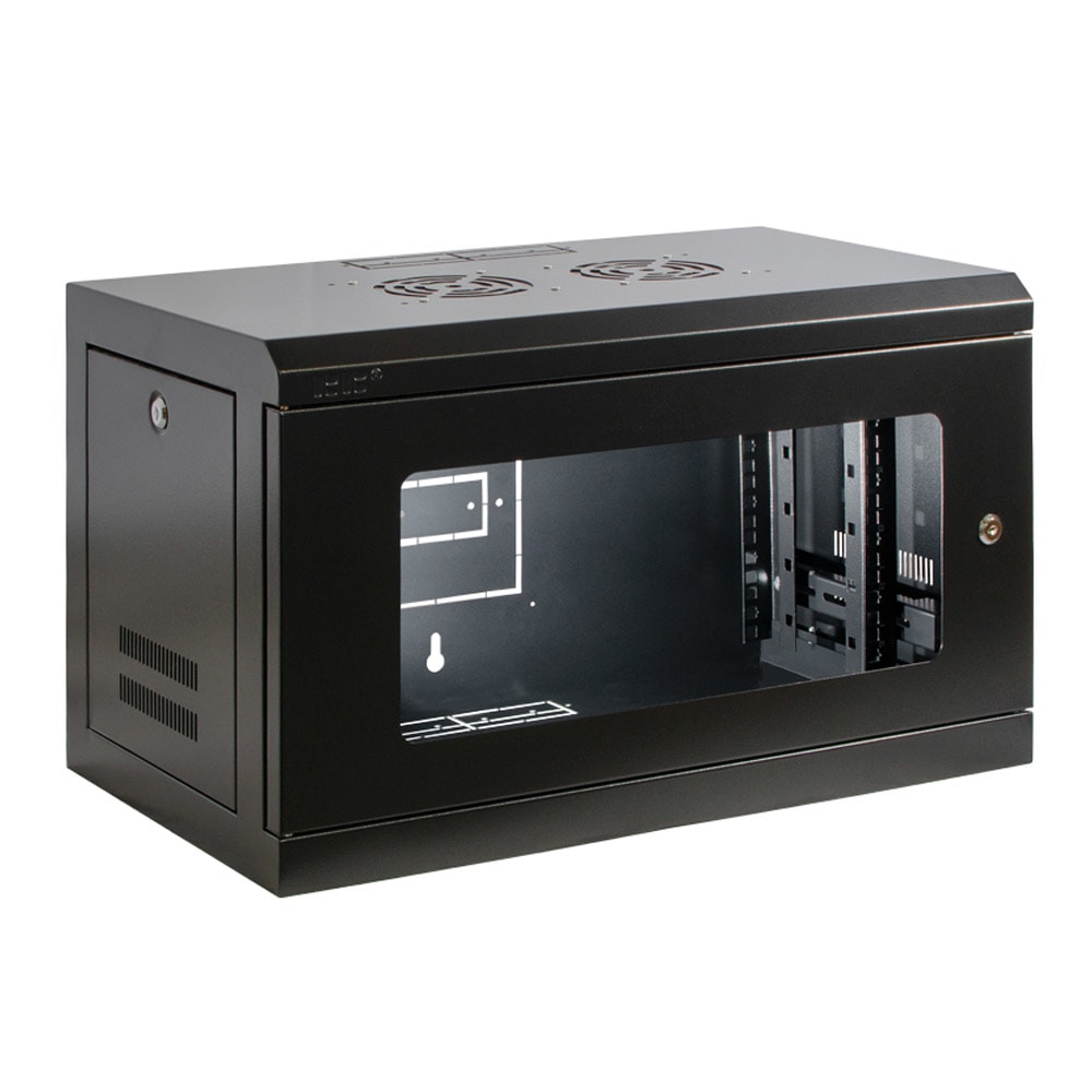 LINK4COM SRLS LK4TMR1V5006.9005B Rack muro 19 6U 60x50x34 Nero