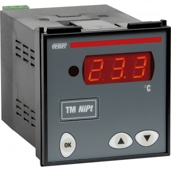 VEMER SPA VEMVM619400 TM NIPT-P7A TERMOMETRO 24/230 VAC