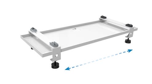 TECNOSYSTEMI SPA SOC - TNSSCD500122 SUPPORTO A PAVIMENTO IVORY CON ANTIVIBRA