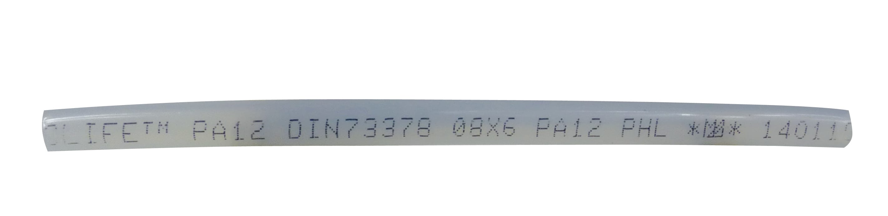 TEKNOMEGA SRL - TKGTOP1055 TUBETTO RILSAN D8X6 L140MM X ISOL.TIRANT