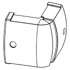 CANALPLAST - CANTRS10CILS ANG. EST.TR2000 COL.CILIEGIO S. DL3