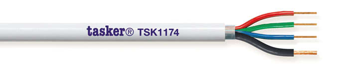 MILAN SRL - MLNTSK1174 3X0,35+1X0,50CAVO TONDO LED RGB RITARDAN