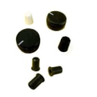 TECNEL TECNOLOGIE EL - TTETE0363 MANOPOLA A VITE D.6 MM NERA INDICE D23 M