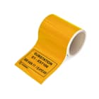 CEMBRE SPA - CEM8506006YCYG/5 FILM CONTINUO, PER STAMPANTI A TRASFERIMENTO TERMICO, SU ROTOLO, FILM PVC PER ESTERNO