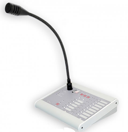 A.T.E.C. SRL - TUTTU METMC8C BASE MIC 8 ZONE MESS EMERGENZA EN 54 16