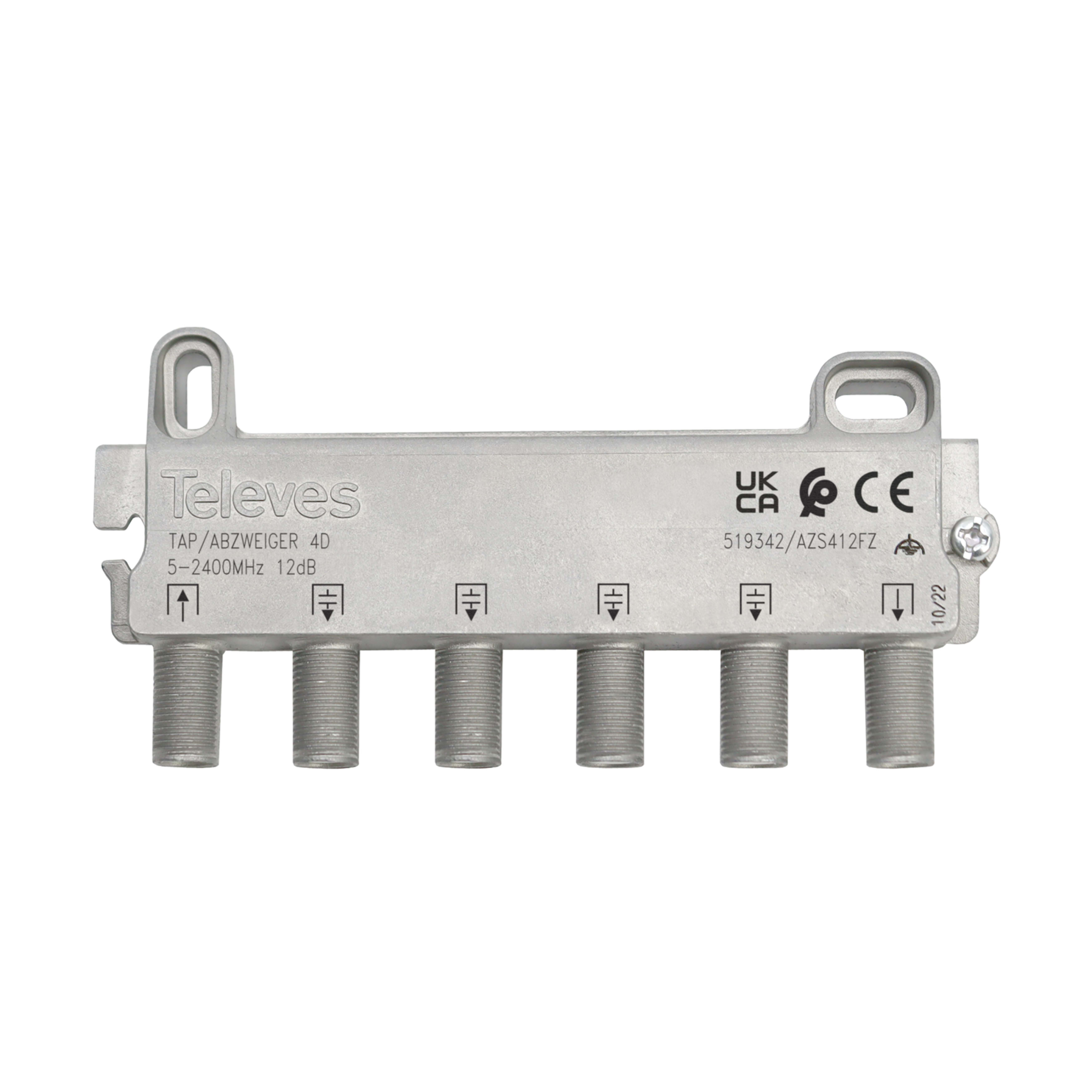 TELEVES ITALIA SRL TVV519342 DERIVATORE 5...2400MHZ F 4VIE 12DB
