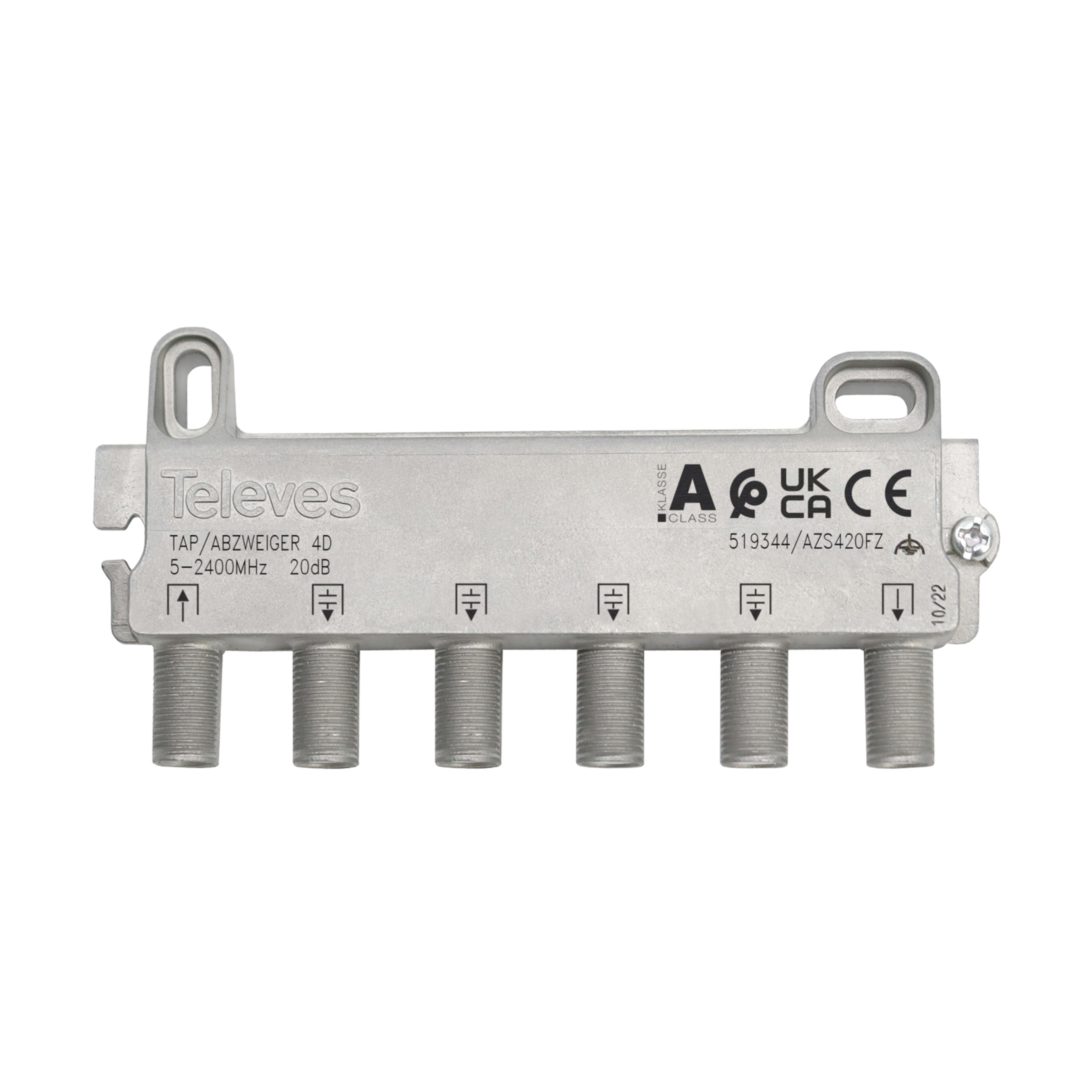 TELEVES ITALIA SRL TVV519344 DERIVATORE 5...2400MHZ F 4VIE 20DB