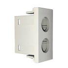 TELEVES ITALIA SRL - TVV529228 COVER 2 FORO TIPO MATIX-GO BIANCO