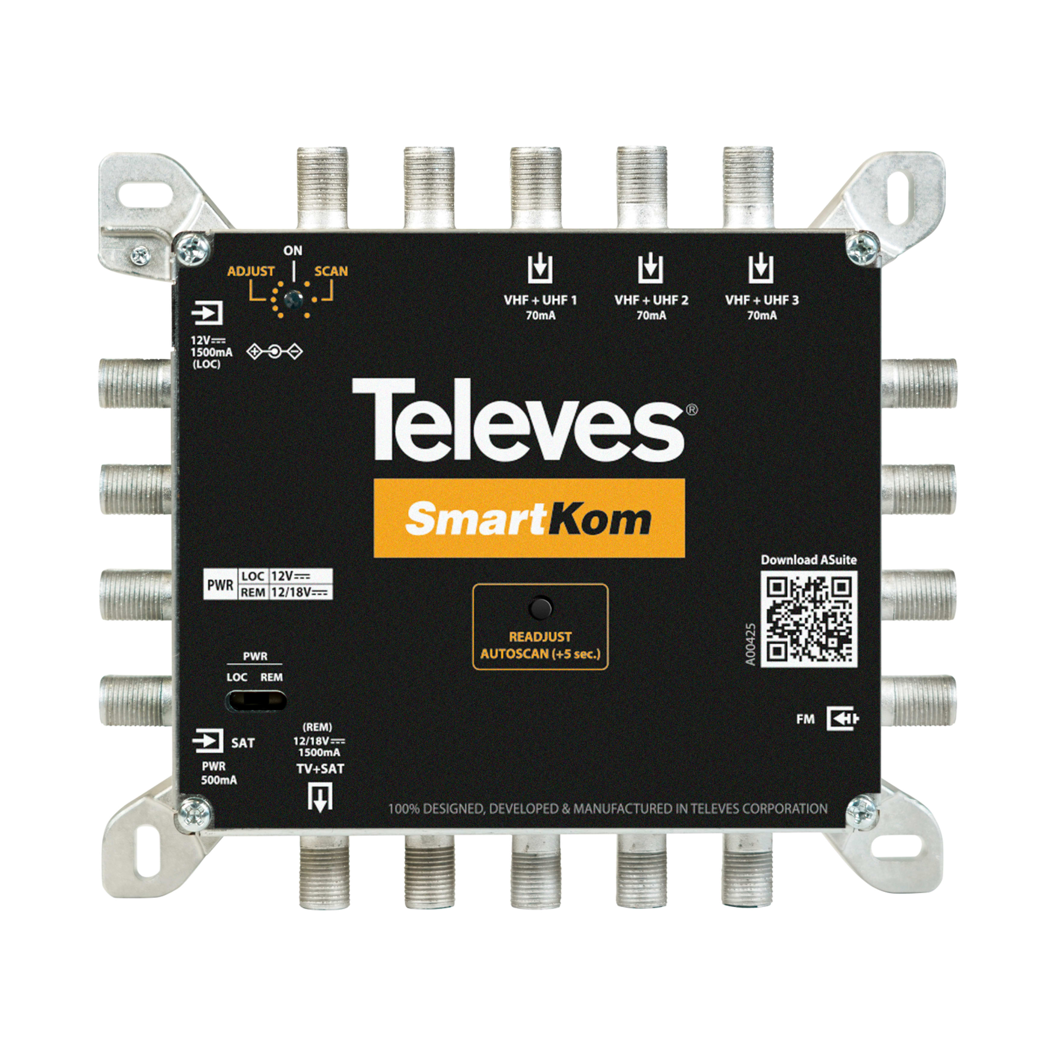 TELEVES ITALIA SRL TVV531920 SMARTKOM AMP.5I FMMIX-3XV/U-IFMIX